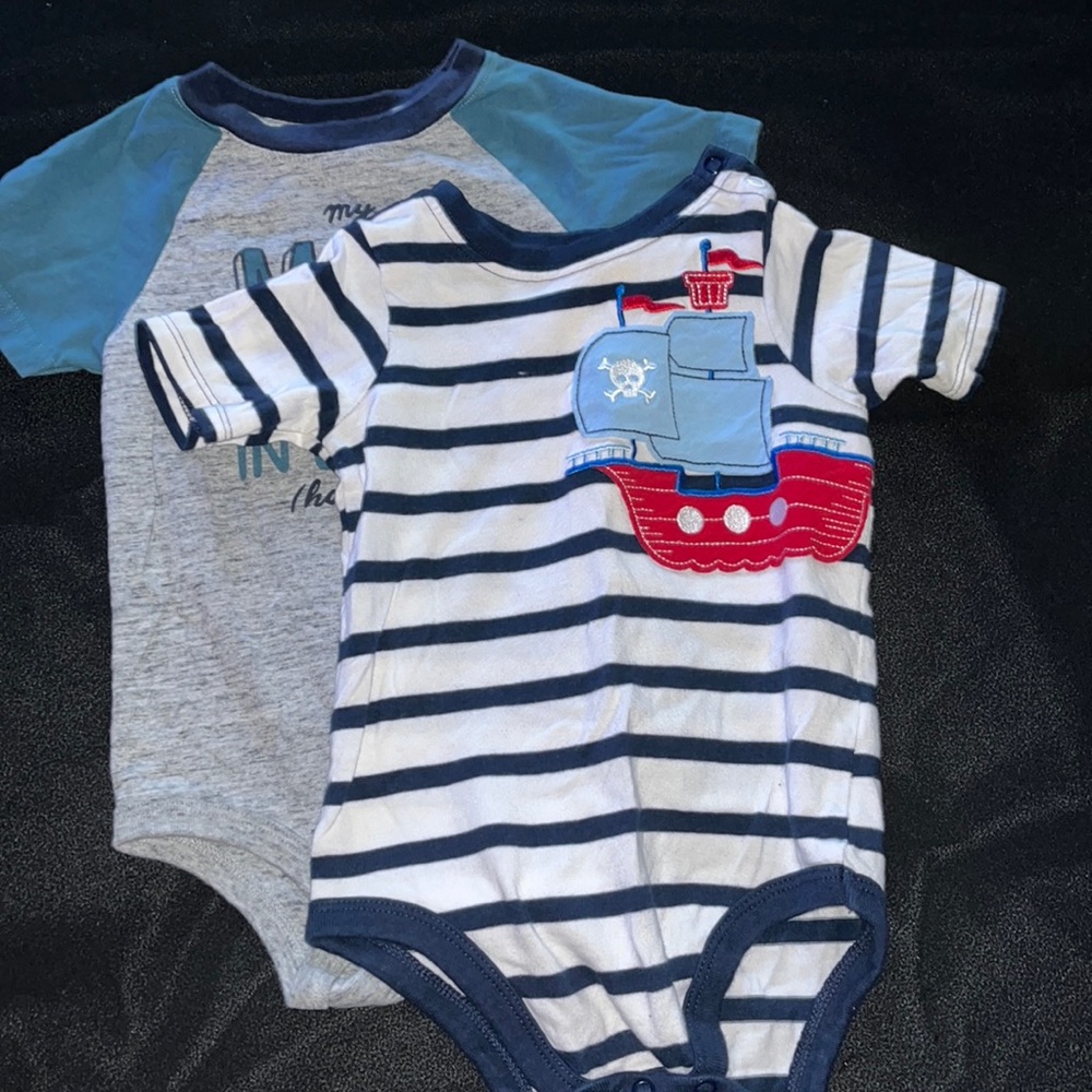 Never worn onesies both 18-24 months